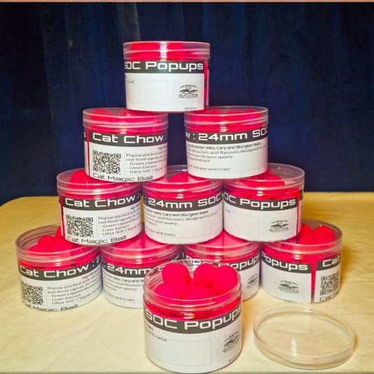 Cat Chow: Squid, Octopus, and Crab 24mm Dumbbell Popups